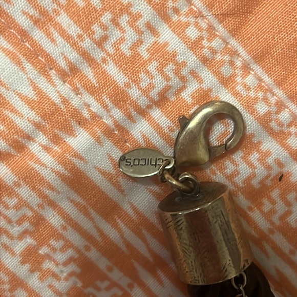 Chico’s gorgeous statement necklace 16” long EUC - Picture 5 of 6